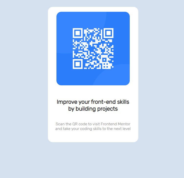 Projet QR code